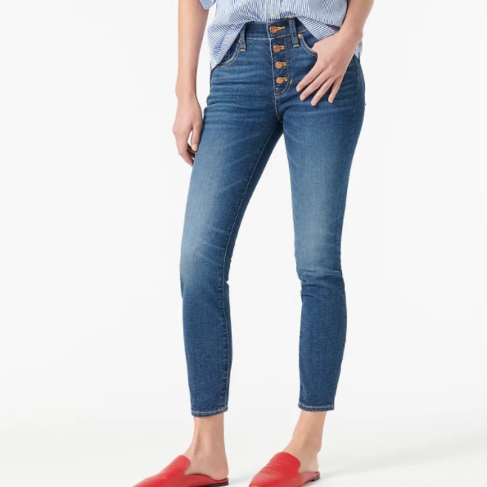 J.Crew High-rise Toothpick Jean - Sz 25